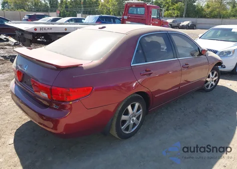 2005 Honda Accord 3.0 Ex from USA, damaged, VIN 1HGCM665X5A057395